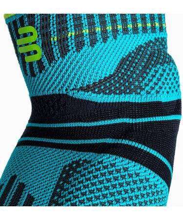 Bauerfeind Unisex Elbow Sports Bandage - Stability for Ball & Checking Sports - Silicone Ring - Size XS - Rivera - 1 Piece - Buy Online on GoSupps.com