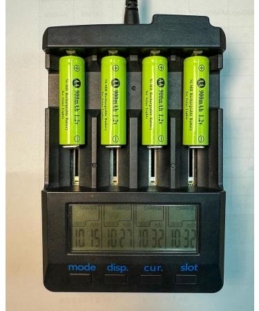 1.2V AA Ni-MH Rechargeable Batteries - 900mAh High Capacity for Solar Lights & Outdoor Use - 12 Pack - Buy Online on GoSupps.com