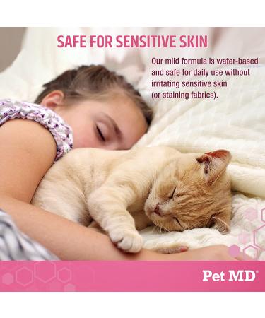 Pet MD Deodorizing Body Spray for Dogs & Cats - Japanese Cherry Blossom Scent - 8 oz - Buy Online on GoSupps.com
