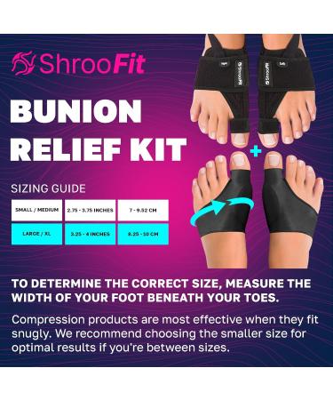 Effective Bunion Corrector Kit for Men & Women | Relief Sleeves to Straighten Toes & Correct Bunions - Buy Online on GoSupps.com