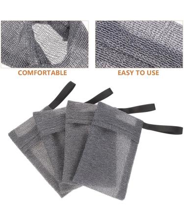 Outanaya 6pcs Soap Bag Soap Bar Bag Soaps Face Mesh Bags Soap Saver Bags Bar Soap Saver Nylon Fiber - Buy Online on GoSupps.com