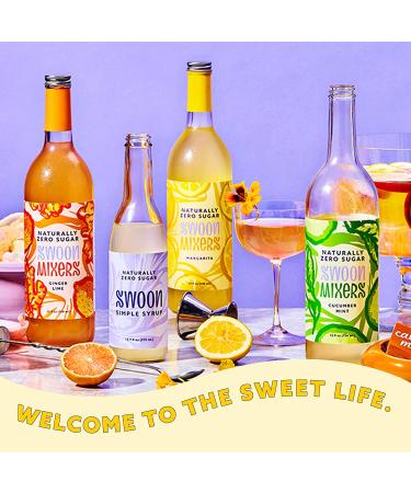 Swoon Zero Calorie Margarita Cocktail Mixer - 25 Fl Oz | Refreshing & Guilt-Free Drink - Buy Online on GoSupps.com