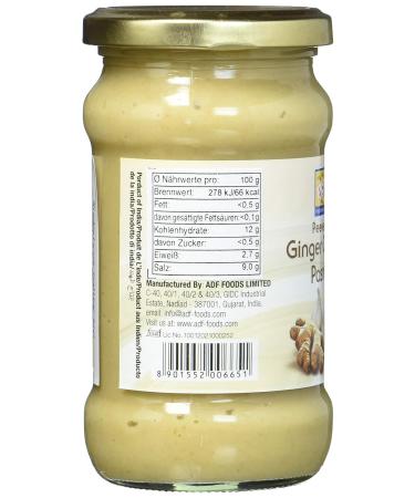 ASHOKA Ginger-Garlic Paste 6 Pack (6 x 300g) - Authentic Indian Spice for Flavorful Cooking | International Shipping Available - Buy Online on GoSupps.com