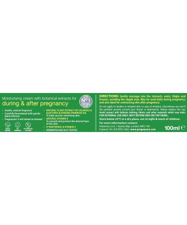 Vitabiotics Pregnacare Stretch Mark Cream - 100ml | Best Stretch Mark Cream for Pregnancy | Shop Internationally - Buy Online on GoSupps.com