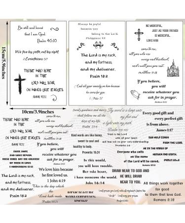 16 Sheet Christian & Inspirational Bible Quotes Temporary Tattoos for Adults & Kids - Buy Online on GoSupps.com