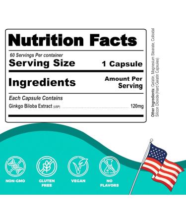 Stemox Multi Vibe Brain Supplement with Ginkgo Biloba 120mg Ginkgo Biloba Capsules Memory Supplements B Vitamins Focus Support Cognitive Health 60 Capsules - Buy Online on GoSupps.com