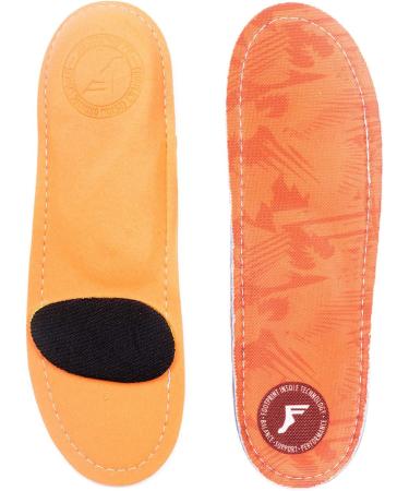 Footprint Insole Technology Kingfoam Orthopedic Insoles - Orange Camo (Size 11/11.5) | Ultimate Comfort & Support for Your Feet - Buy Online on GoSupps.com