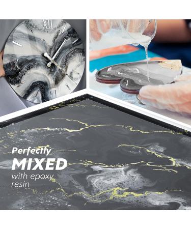 Black Mica Powder for Epoxy Resin - 3.6 oz Jar, Natural Shimmer Pigment for Cosmetics & Crafts - 100g Black Mica Dye for Bath Bombs, Soap, Nail Polish & Candle Making - Buy Online on GoSupps.com