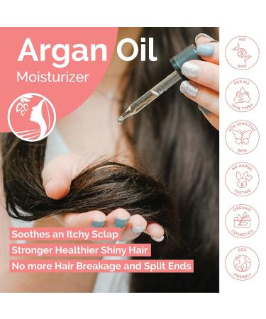 Fatima's Garden Hair Serum - Argan & Vitamin E Hair Repair | 100ml | Shop Internationally - Buy Online on GoSupps.com