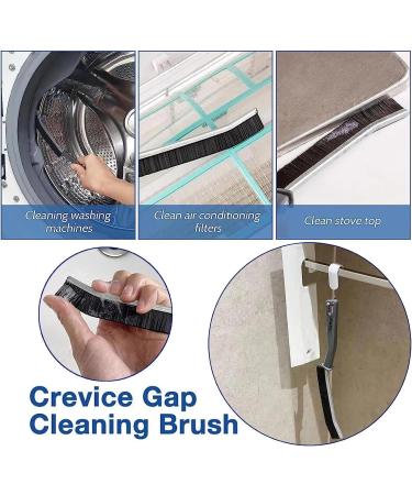 5PCS Jassyar Brush Jassyar Hard Bristle Crevice Cleaning Brush Crevice Gap Cleaning Brush Long Slit Hand Brush Bathroom Gap Cleaning Brush Grout Cleaner Brush for Shower Tile Groove Window Track - Buy Online on GoSupps.com