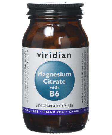 Viridian Magnesium Citrate with B6 - 90 Vegicaps