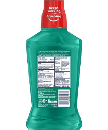 Colgate Total Pro-Shield Alcohol-Free Mouthwash 500mL - Spearmint Flavor - Buy Online on GoSupps.com