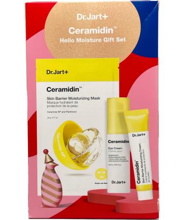 Dr.Jart+ Ceramide Moisturizing Gift Set Moisturizing Mask, Eye Cream, Skin Barrier Moisturizer