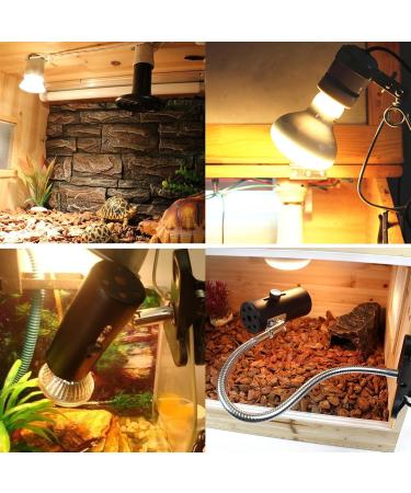 Dernord 150W Basking Thermal Ramp - Reptile Heat Lamp & Turtle Light Bulb (2-pack) for Bearded Dragons Snakes & More - Buy Online on GoSupps.com