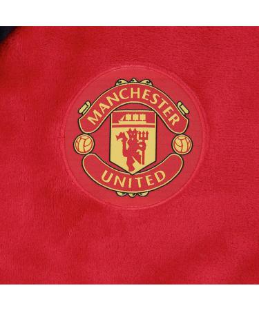 Manchester United Baby Fleece Hooded Bathrobe | Official Merchandise for 2-3 Years | Perfect Gift in Red - Buy Online on GoSupps.com