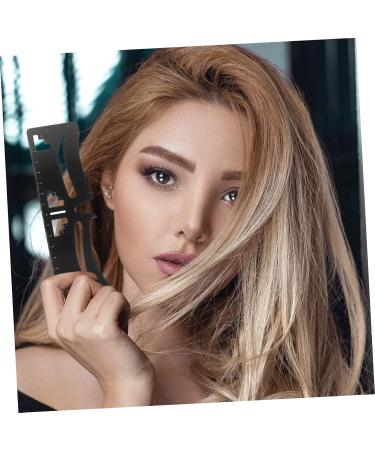 Beavorty 2pcs Eyebrow Ruler Makeup Tools Reusable Eyebrow Stencil Eyebrow Shaper Supply Balance Eyebrow Marks - Buy Online on GoSupps.com