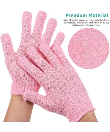Healifty 6 Pairs Exfoliating Gloves for Body Shower - Bath and Shower Scrubber Gloves for Women - Buy Online on GoSupps.com