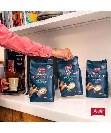 Melitta Barista Perfection 200g 100% Brazilian Arabica Coffee Beans | Single-Origin Slow Drum Roasted Crema Forte Strength 4 - Buy Online on GoSupps.com