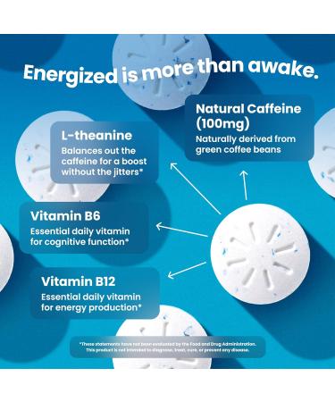 Neuro Energy & Focus Mints Bundle Original (72 Count 6 Pack) + Extra Strength (72 Count) Peppermint Flavor Sugar Free Nootropic Cognitive Supplement with Natural Caffeine L Theanine & B12/B6 - Buy Online on GoSupps.com