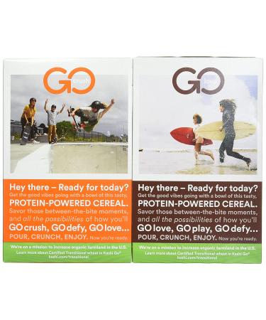Kashi GO Breakfast Cereal Variety Pack - Vegan Protein - 50.8oz Case (4 Boxes) - Buy Online on GoSupps.com