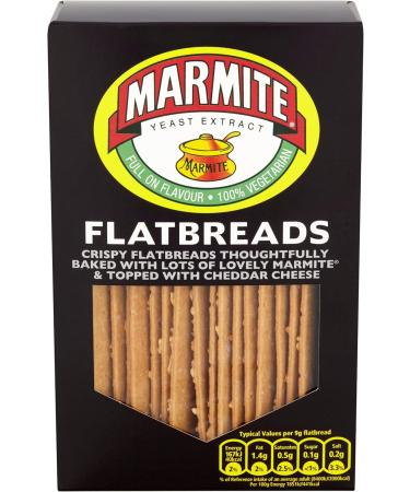  Marmite Marmite 6 x Flat Bread Cookies 140g - Buy Online on GoSupps.com