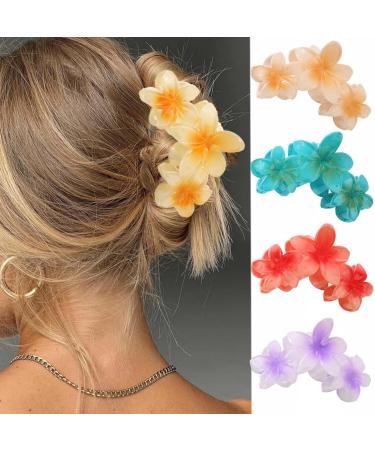Lily Brown Soft Hairpin Comfortable Hair Clip Unique Flower Hair Barrettes Hair Clips Flower Hair Claw Clip Stylish Hair Claw Anniversary Pink - Buy Online on GoSupps.com