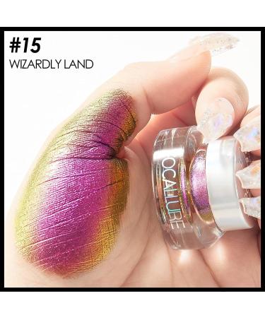 FOCALLURE Chameleon Cream Eyeshadow - Intense Color Shifting & Highly Pigmented Metallic Shimmer - Wizardly Land 15 - Buy Online on GoSupps.com