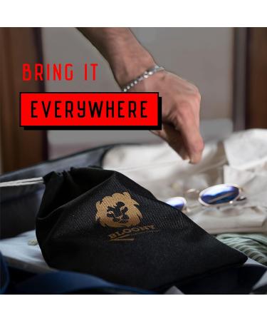 Bloony Laser Collection: Professional Free Hand Razor & 10 Derby Platinum Blades - Italian Design 2021 (Rosso) - Premium Stainless Steel International Shipping - Buy Online on GoSupps.com