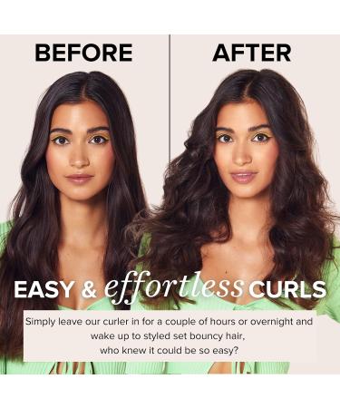 SILKE 100% Luxurious Silk Heatless Curler - Pink | Effortless Big Bouncy Curls | No Heat Headband Roller - Buy Online on GoSupps.com