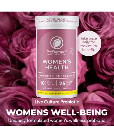 Probiotics for Women Vaginal Probiotic Promotes PH Balance UT Health 25 Billion CFU Once Daily Womens Supplement Kosher 30 Capsules (30 Capsules) 30 Count (Pack of 1) - Buy Online on GoSupps.com
