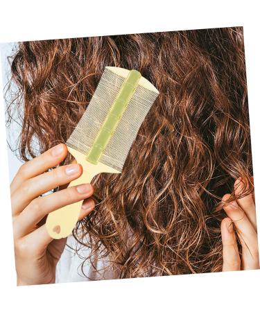 6 pi ces Peigne Anti-poux Dents Ultrafines avec Manche Long pour limination des Pellicules D m lage des Poils pais Brosse de Toilettage pour Gar on Fille Adultes et Animaux - Buy Online on GoSupps.com