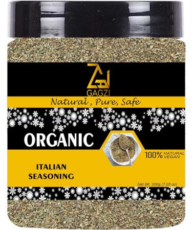 GAGZI All Natural Organic Spices Italian Seasoning 200 Gram (Packing May Be Vary) Pack of 1 200 Gram 7.05 oz - Buy Online on GoSupps.com