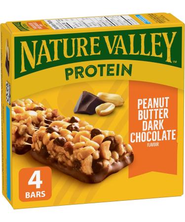 NATURE VALLEY Oats Honey Protein Granola Cereal Granola Bars Made with Real Honey & Peanut Butter Dark Chocolate Protein Bars Snack Bars Granola Bars Snack Food Bar+ Dark Chocolate 4-Count - Buy Online on GoSupps.com