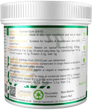 Special Ingredients Xanthan Gum 10kg Premium Quality Extra Fine Powder Vegan Non-GMO Gluten Free Recyclable Container Xanthan Gum 10 kg (Pack of 1) - Buy Online on GoSupps.com