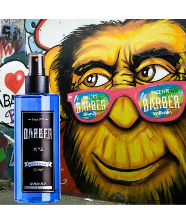 Marmara Barber Cologne - Best Choice of Barbers and Traditional Shaving Fans No:2 Series (250ml x 3 Bottles) - Buy Online on GoSupps.com