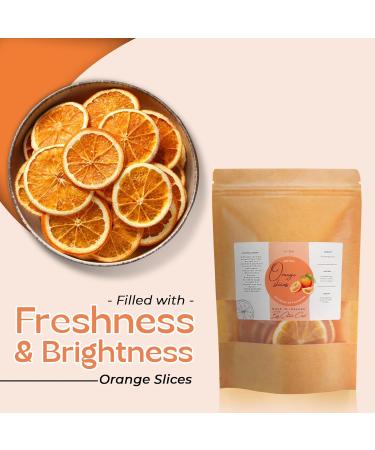 Cocktail Crowd Dried Orange Slices Wheels Cocktail Garnish Orange Slices Nothing Added Dehydrated Gluten & Sugar Free Orange Slices for Drinks Fruits for Drinks Cocktail Gins (35.00 Grams) 35.0 grams - Buy Online on GoSupps.com