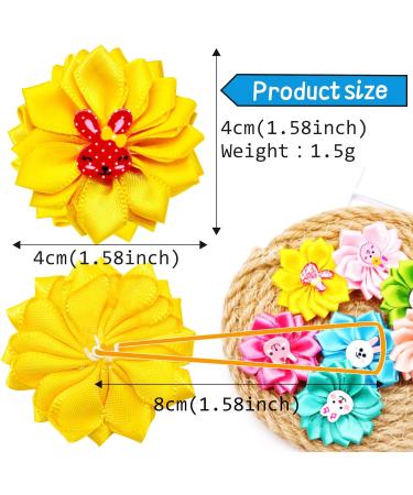 Mruq pet Happy Easter Day Dog Bows 80pcs Holiday Small Pet Dog Hair Bows Bulk Mix Cute Bunny Pattern Dog Flower Bows with Rubber Bands for Festival Puppy Dog Grooming Accessories A308-80 - Buy Online on GoSupps.com