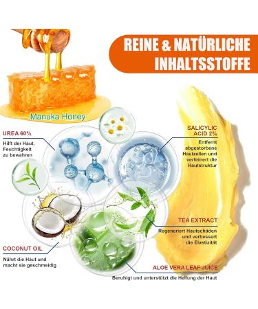 MrCuvaryas Urea Creme Foot Care Cream Urea Foot Cream Very dry feet for dry cracked feet heels elbows - Buy Online on GoSupps.com