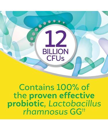 Culturelle Pro Strength Daily Probiotic Digestive Capsules Naturally Sourced Probiotic Strain Proven to Support Digestive & Immune Health Gluten & Soy Free 4 Month Supply  60 Count (Pack of 2) - Buy Online on GoSupps.com