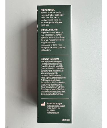 Mommy Matters Soothe Perineal Spray, Soothing & Cooling for Postpartum Recovery from Childbirth Tearing & Episiotomies, All-Natural Spray with Witch Hazel, FSA/HSA Eligible 2 oz - Buy Online on GoSupps.com