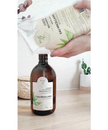 Organic micellar cleansing water organic facial makeup remover - Buy Online on GoSupps.com