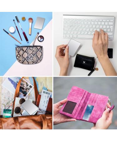 Buy Magati Double-Sided Compact Cosmetic Mirror - Ultra-Light Perfect for Wallets & Bags (8x5.5cm) - 10 Pack - Buy Online on GoSupps.com