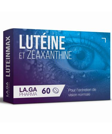 Eye Supplement- Contains Lutein Zeaxanthin Zinc Blueberry Extract and Vitamin A E and B12 - Eye Strain Maculopathy Dry and Tired Eyes - 60 Tablets