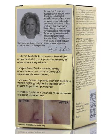 24k Gold & Caviar Night Cream - Anti-Aging Hydrating Face Cream Reduces Wrinkles & Fine Lines - 1 oz - Buy Online on GoSupps.com