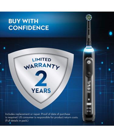 Oral-B Genius 6000 Electric Toothbrush - Black | Advanced Oral Care - Buy Online on GoSupps.com