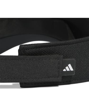 adidas Unisex Aeroready Visor - One Size Black/White | Best International Shipping - Buy Online on GoSupps.com