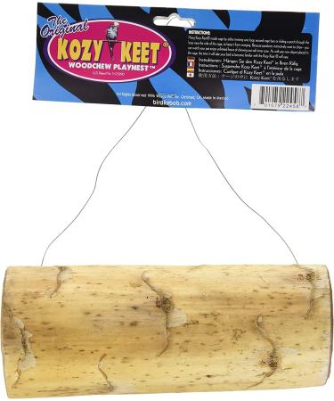 Wesco Pet Kozy Keet Woodchew Playnest for Parakeets | Small - Buy Online on GoSupps.com