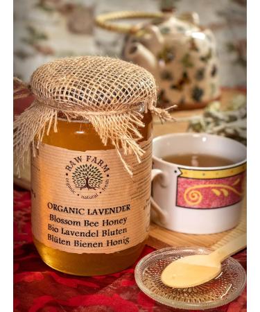 900 g Bio Raw Lavender Blossom Bee Honey - Buy Online on GoSupps.com