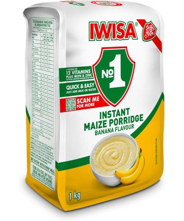 Iwisa Instant Breakfast Porridge Banana - Buy Online on GoSupps.com