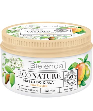 Bielenda Eco Nature - Cockatoo Leaf + Jasmine + Mango - Moisturising Butter For Body 250Ml